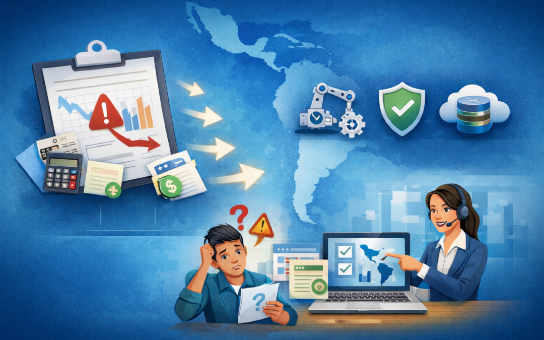 Errores de nómina más frecuentes en Latinoamérica y cómo la tecnología los previene