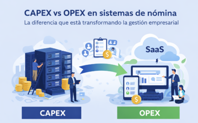CAPEX vs OPEX en sistemas de nómina: la diferencia que está transformando la gestión empresarial