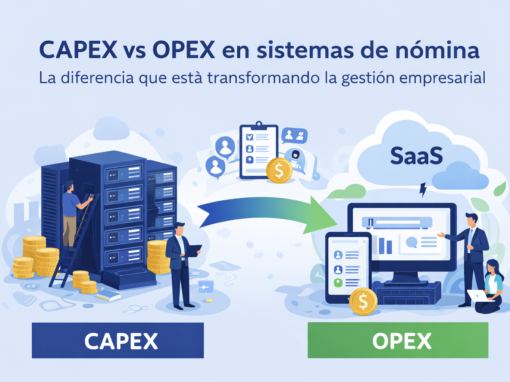 CAPEX vs OPEX en sistemas de nómina: la diferencia que está transformando la gestión empresarial