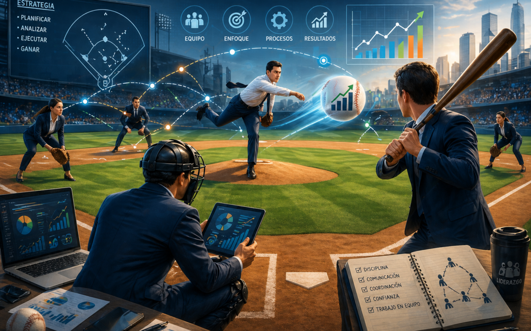 El béisbol y la empresa: disciplina, estrategia y trabajo en equipo para el éxito