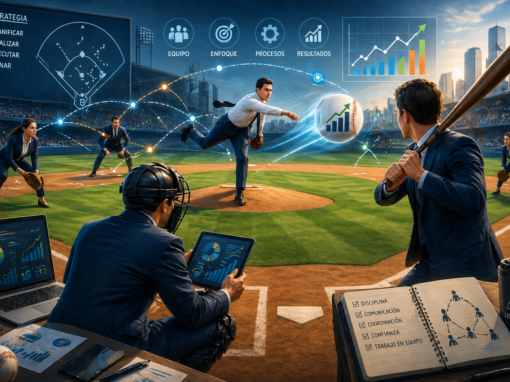 El béisbol y la empresa: disciplina, estrategia y trabajo en equipo para el éxito