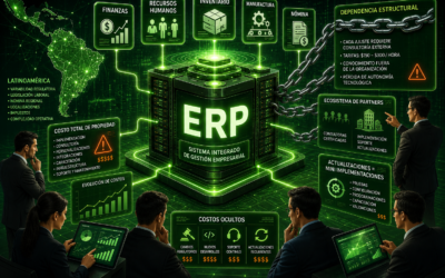 ERP líderes y costos ocultos: la dependencia estructural que muchas empresas subestiman