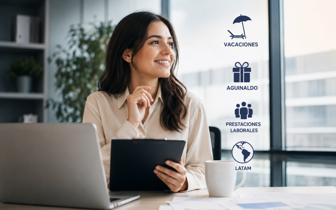 Todo sobre vacaciones, aguinaldo y prestaciones laborales en LATAM: guía empresarial para una gestión eficiente en 2026