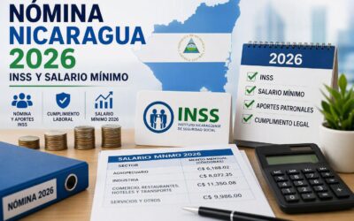Nómina en Nicaragua 2026: INSS, INATEC y Salario Mínimo